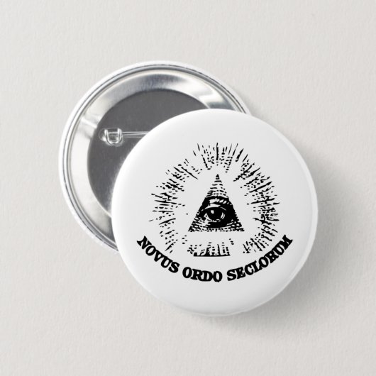 Novus Ordo Seclorum Button (Voorkant /achterkant)