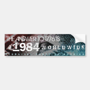 Novus Ordo Seclorum New World Order Bumpersticker