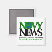 Novy Nieuws Magneet (Voorkant / Achterkant)