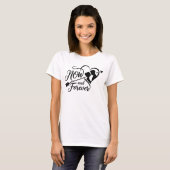 Now and Forever Wedding Timeless Anniversary & Eng T-shirt (Voorkant volledig)
