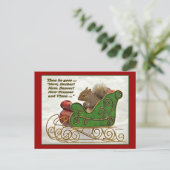 Now Dasher, Now Dancer… Briefkaart (Staand voorkant)