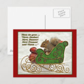 Now Dasher, Now Dancer… Briefkaart (Voorkant / Achterkant)