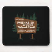 Now Entering I Wishabish Woods National Forest Lan Muismat (Voorkant)