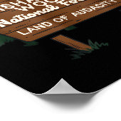 Now Entering I Wishabish Woods National Forest Lan Poster (Hoek)