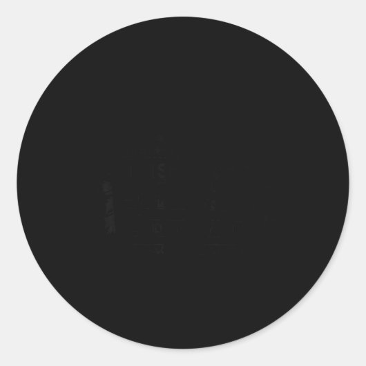 Now Entering Iwishabish Woods National Forest Ronde Sticker (Voorkant)