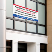 Now Hiring Building Banner (Buitenkant Gebouw)