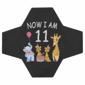 Now I am 11 years old 11th Birthday at the Zoo Voetbal (Enkel)