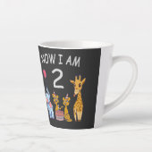 Now I am 2 years old 2nd Birthday at the Zoo Baby Latte Mok (Rechts)