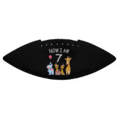 Now I am 7 years old 7th Birthday at the Zoo American Football (Paneel)