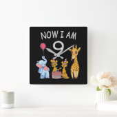 Now I am 9 years old 9th Birthday at the Zoo Vierkante Klok (Huis)