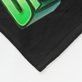 Now I Am Unstoppable Funny T-rex Tyrannosaurus Din Fleece Deken (Hoek)