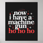 Now I Have a Machine Gun Ho Ho Ho Poster (Voorkant)