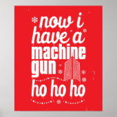 Now I Have a Machine Gun Ho Ho Ho Poster (Voorkant)