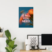 Now. Is all you need. Motivation Poster (Thuiskantoor)