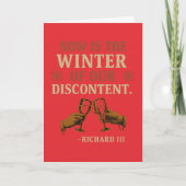 Now is the Winter of Discontent Kaart (Voorkant)
