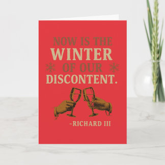 Now is the Winter of Discontent Kaart