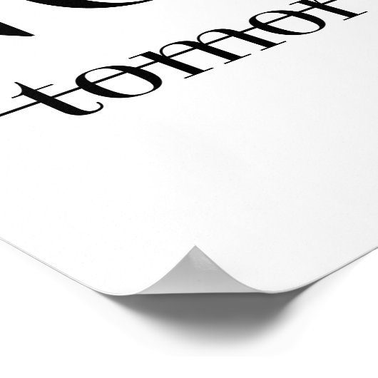 NOW Motivational Quote Poster (Hoek)