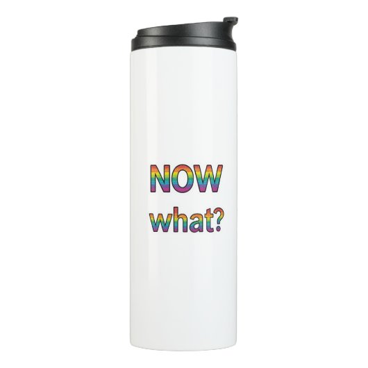 Now what? thermosbeker (Gedraaid links)