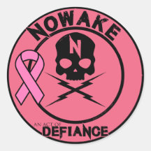 NOWAKE "An Act of Defiance" BCA-Stickers