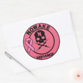 NOWAKE "An Act of Defiance" BCA-Stickers Ronde Sticker (Envelop)