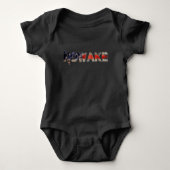 NOWAKE Baby #merica Bodysuit (Voorkant)