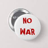 NOWAR RONDE BUTTON 5,7 CM (Voorkant /achterkant)