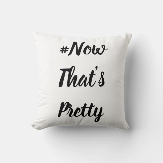 #NowDat is een mooi kussen (Voorkant)