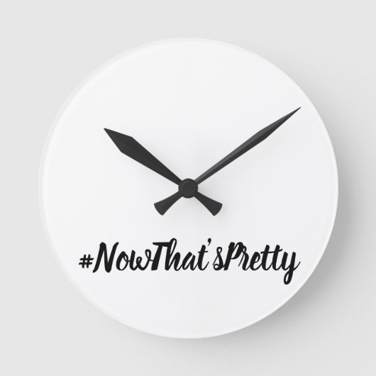 #NowDat is een mooie klok (Voorkant)