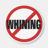 NOWHININGZON MAGNEET (Voorkant)