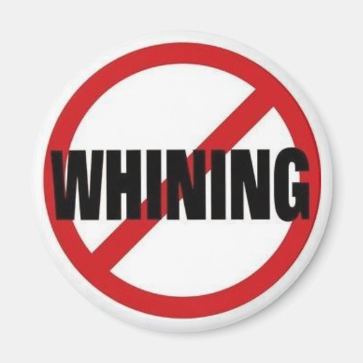 NOWHININGZON MAGNEET (Voorkant)