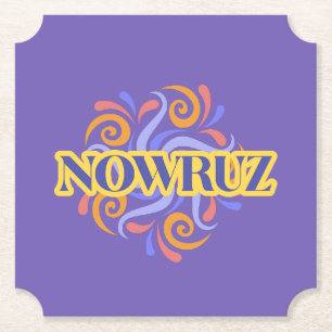 Nowruz Kartonnen Onderzetters
