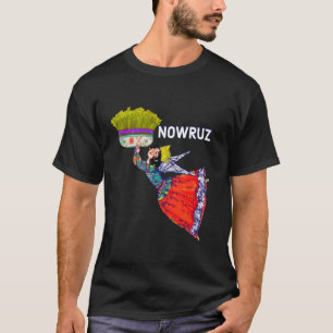 Nowruz Lente Norouz Perzisch Nieuwjaar Norooz Haft T-shirt