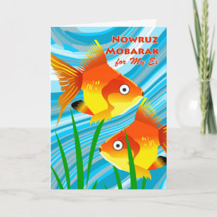Nowruz Mobarak, Perzisch Nieuwjaar voor ex-man Feestdagen Kaart