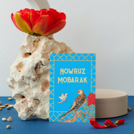 Nowruz Mobarak Songbird Briefkaart