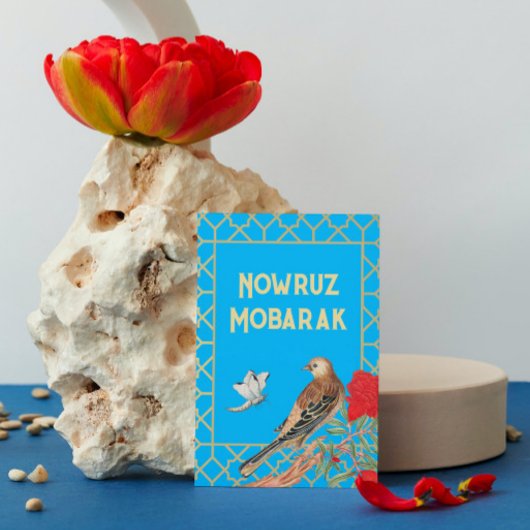 Nowruz Mobarak Songbird Briefkaart