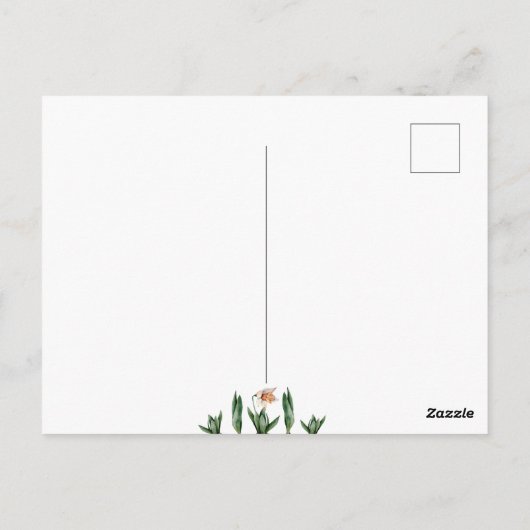 Nowruz Mobarak Spring Blossom Briefkaart (Achterkant)