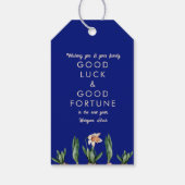 Nowruz Mobarak Spring Blossom Cadeaulabel (Achterkant)