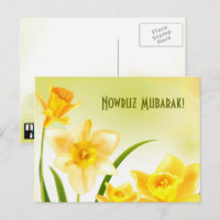 Nowruz Mubarak. Perzisch nieuwjaar Briefkaarten