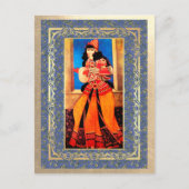 Nowruz Mubarak. Perzisch nieuwjaar Briefkaarten (Voorkant)