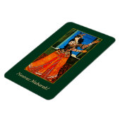 Nowruz Mubarak Perzische nieuwjaarsgeschenk magnee Magneet (Linkerzijde)