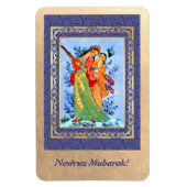 Nowruz Mubarak Perzische nieuwjaarsgeschenk magnet Magneet (Verticaal)
