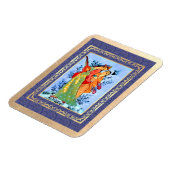 Nowruz Mubarak Perzische nieuwjaarsgeschenk magnet Magneet (Linkerzijde)