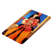 Nowruz Mubarak.Perzische nieuwjaarsgeschenk magnet Magneet (Linkerzijde)