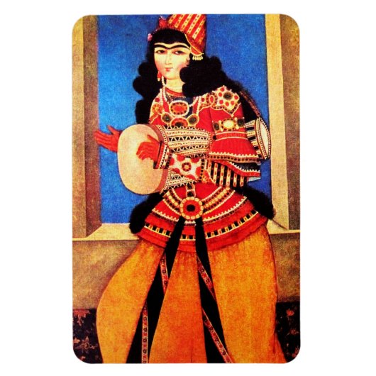 Nowruz Mubarak.Perzische nieuwjaarsgeschenk magnet Magneet (Verticaal)