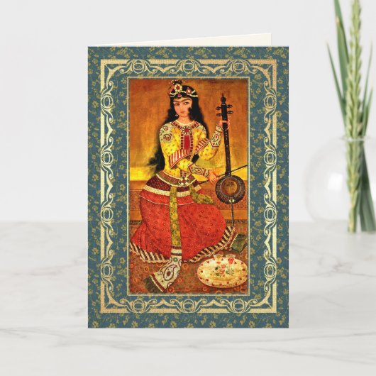 Nowruz Mubarak. Perzische nieuwjaarskaarten Feestdagen Kaart (Voorkant)