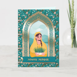 Nowruz Mubarak. Perzische nieuwjaarskaarten Feestdagen Kaart
