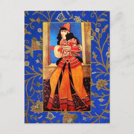 Nowruz Mubarak. Perzische Nieuwjaarskaarten Feestdagenkaart (Voorkant)