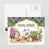 Nowruz Mubarak. Perzische Nieuwjaarskaarten Feestdagenkaart (Voorkant / Achterkant)