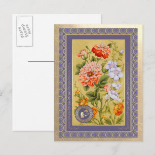 Nowruz Mubarak. Perzische Nieuwjaarskaarten Feestdagenkaart