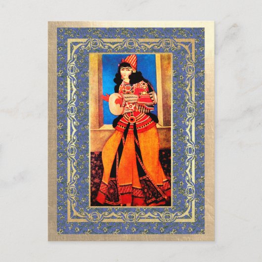 Nowruz Mubarak. Perzische Nieuwjaarskaarten Feestdagenkaart (Voorkant)